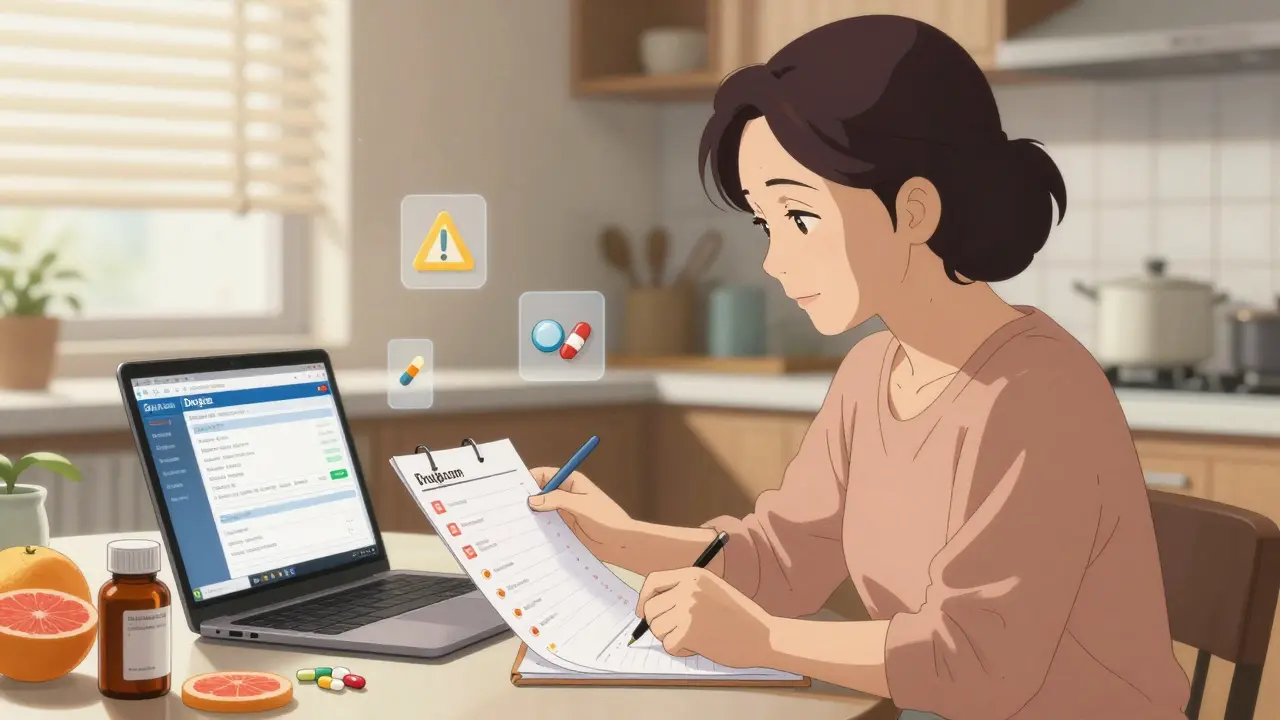 How to Check for Drug Interactions at Home Safely