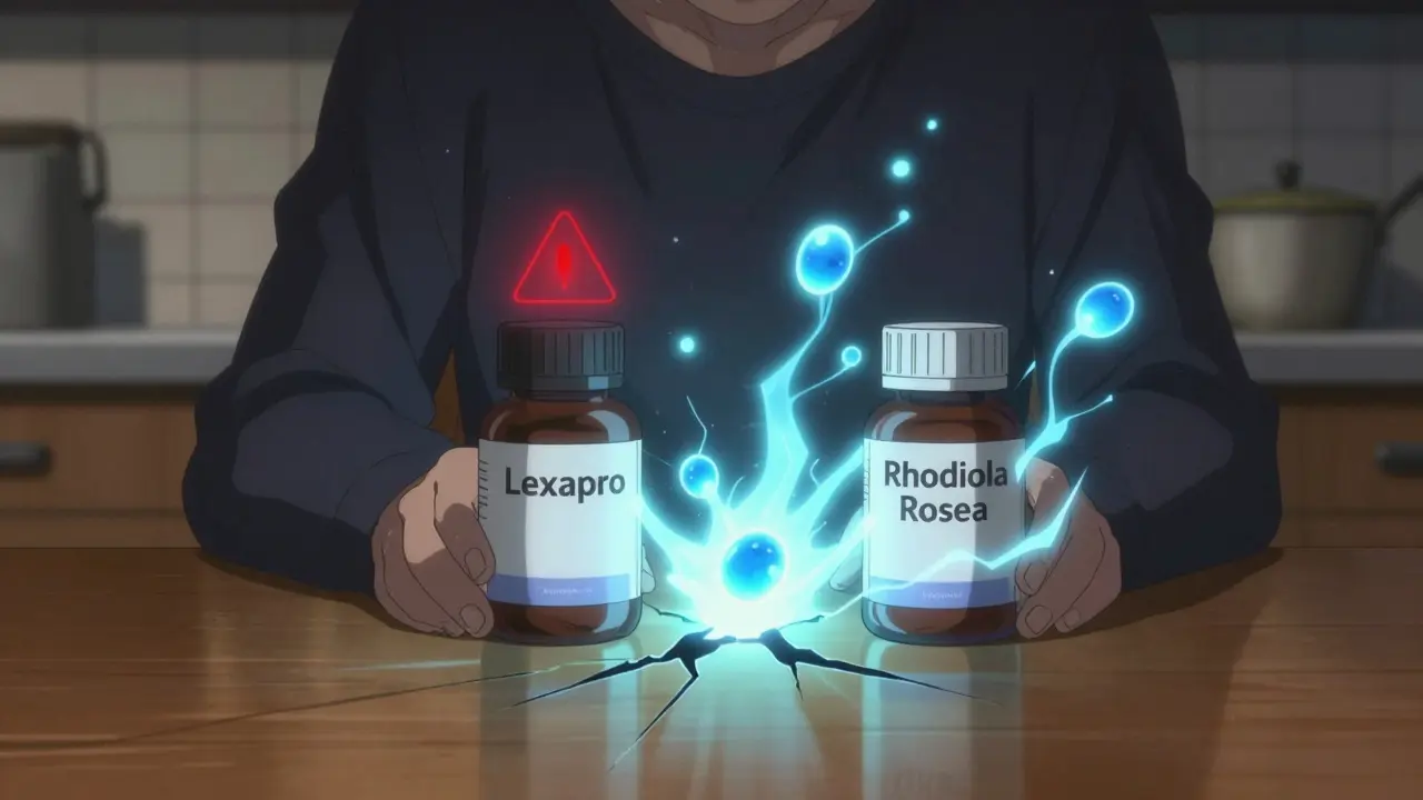 Rhodiola and Antidepressants: What You Need to Know About Serotonin Risks